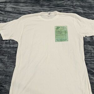 Men’s Graphic White Colored Shirt